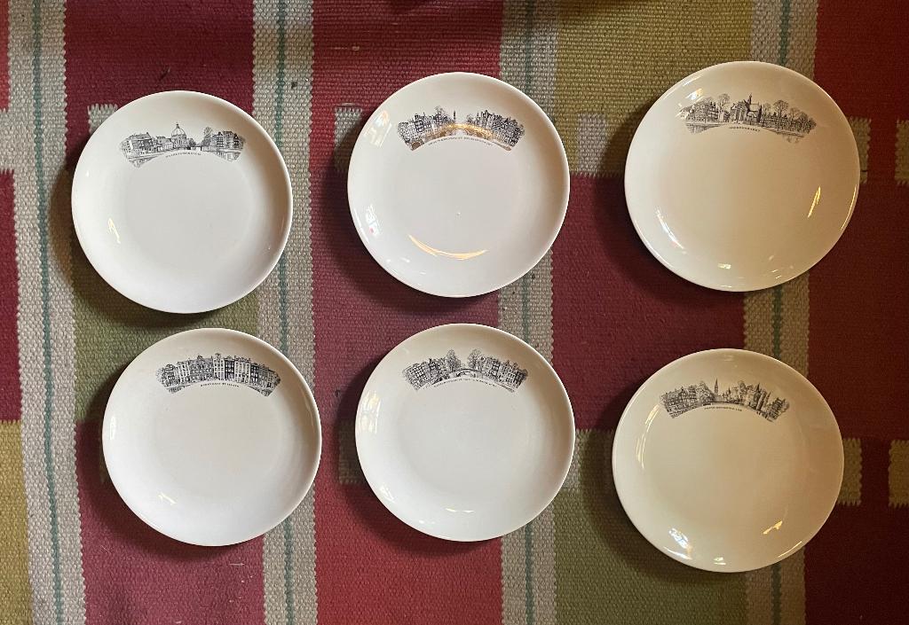 Grachten Servies Amsterdam, Verzamelen, Ophalen of Verzenden, Nieuw, Overige materialen, Bord of Schaal