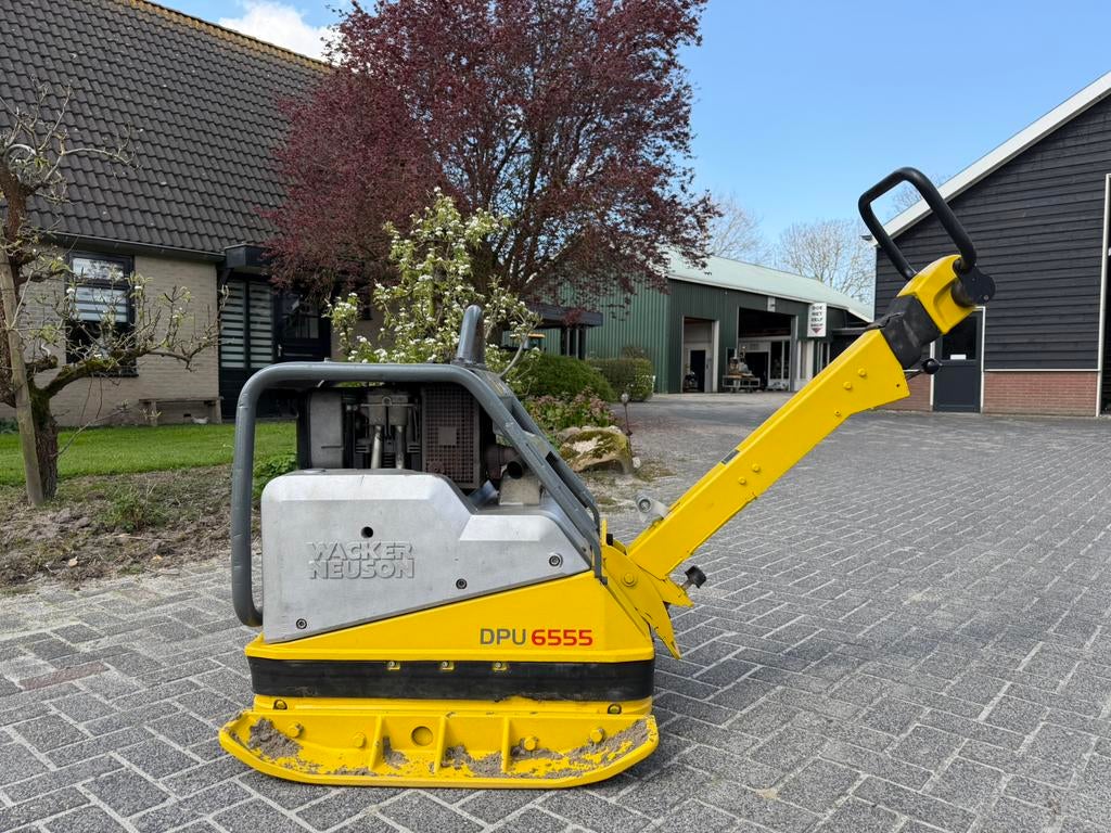 Wacker trilplaat te koop DPU 6555 (470uur) inruil mogelijk, Ophalen, Gebruikt