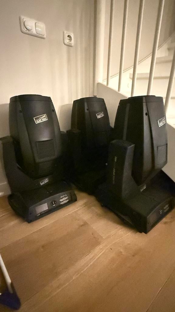 4x Clay Paky QWO 800 Moving Heads - Goede Staat, Muziek en Instrumenten, Licht en Laser, Ophalen, Gebruikt, Licht