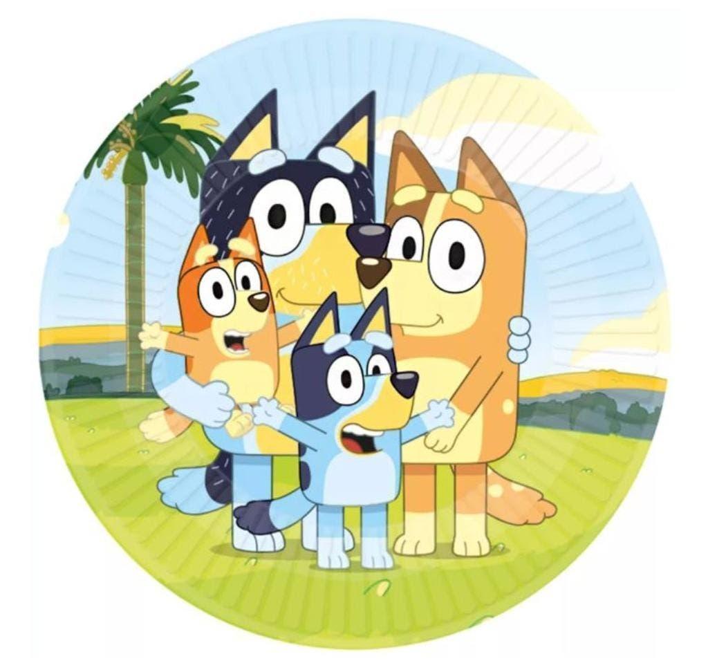Bluey Feestartikelen / Versiering Kinderfeestje, Ophalen of Verzenden, Nieuw, Versiering, Verjaardag