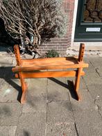 Vintage weefbankje schraag Lundia? Grenen 1970, Ophalen, In hoogte verstelbaar, Gebruikt