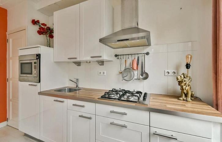 Complete keuken, Huis en Inrichting, Keuken | Complete keukens, Gebruikt, Enkelwandige keuken, Wit, Kunststof, Hoogglans of Gelakt