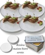 Riviera Maison Bistro Servies - Borden, Onderzetters, Boterv, Huis en Inrichting, Keuken | Servies, Ophalen, Porselein, Overige stijlen