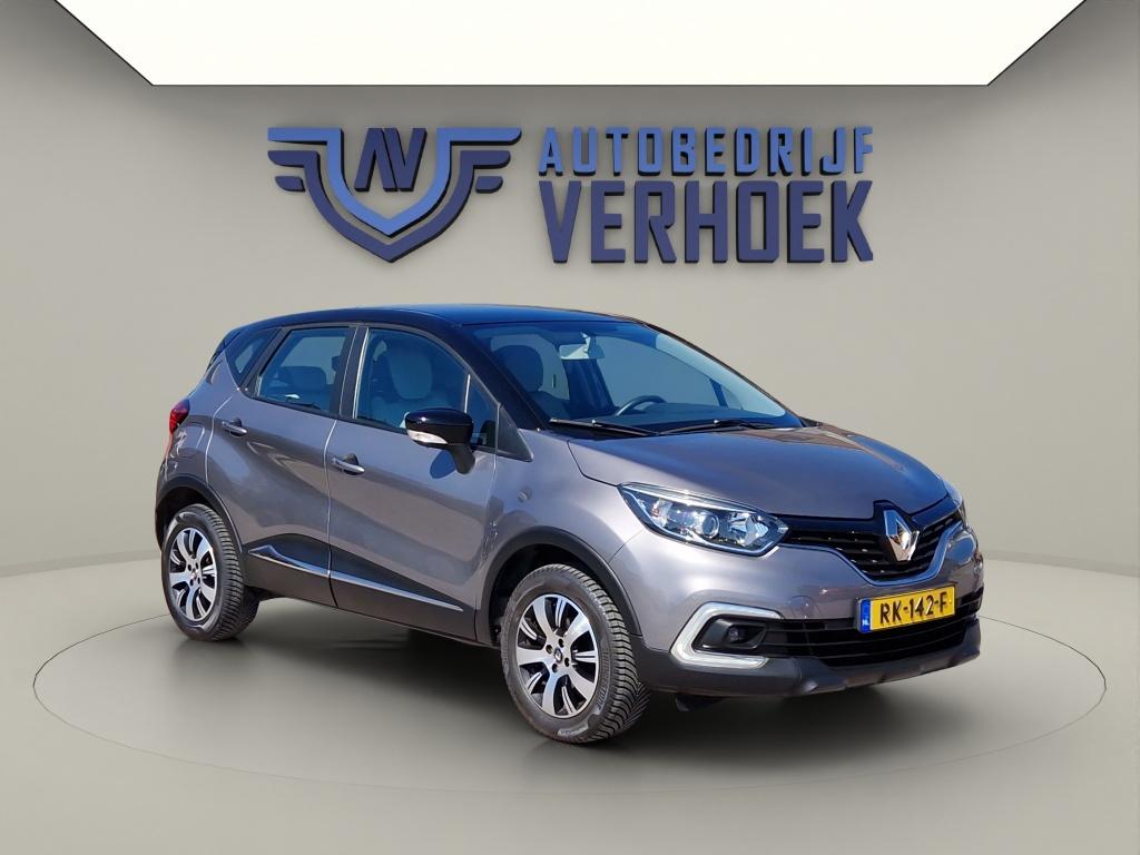 Renault Captur 0.9 TCe Zen Navi - Lage kmstand - All Season, Auto's, Gebruikt, Euro 6, 620 kg, 3 cilinders