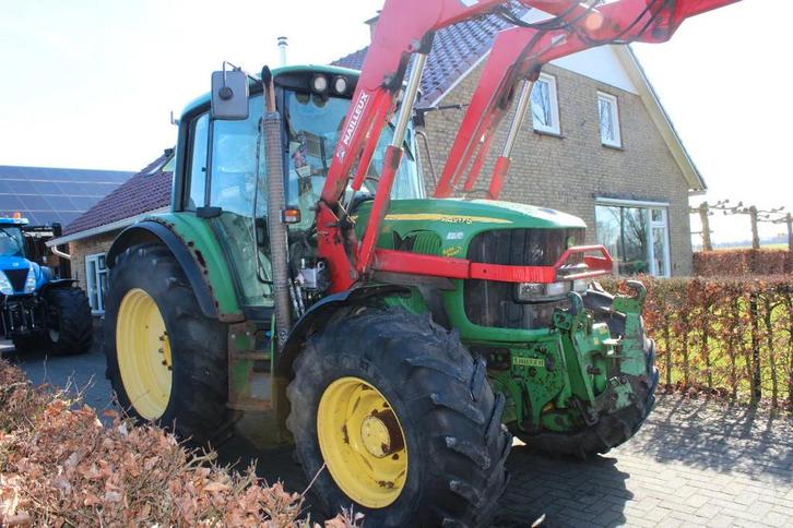 John Deere 6420 (bj 2001), Zakelijke goederen, Agrarisch | Tractoren, 7500 tot 10000, John Deere, 80 tot 120 Pk, Gebruikt