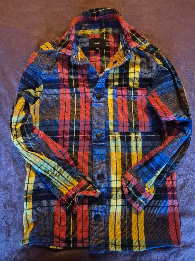 Dikke blouse shoeby maat 134/140., Ophalen of Verzenden, Zo goed als nieuw, Jongen, Overhemd of Blouse