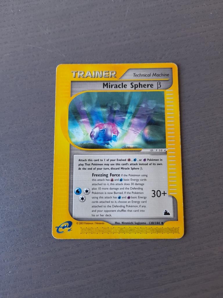 2003 skyridge 130/144 miracle sphere, Ophalen of Verzenden, Gebruikt, Losse kaart