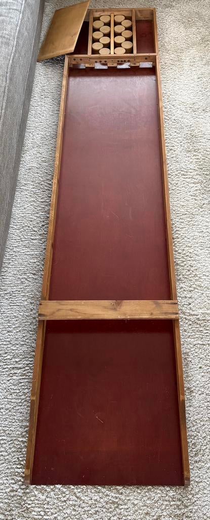 2 meter sjoelbak, Ophalen, Zo goed als nieuw