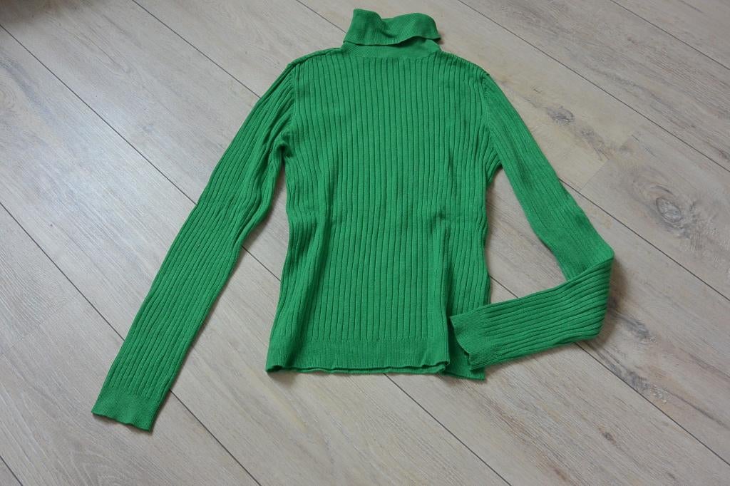 Only - Groene coltrui - S, Kleding | Dames, Only, Ophalen of Verzenden, Maat 36 (S), Gedragen