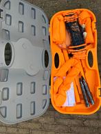 Badmintonset in koffer met lichtgevende shuttles, Ophalen of Verzenden, Zo goed als nieuw, Overige typen