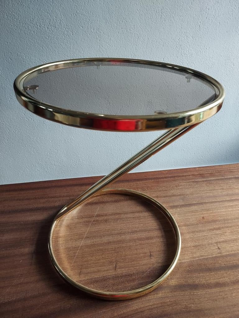 Vintage hollywood regency bijzettafeltje, Ophalen