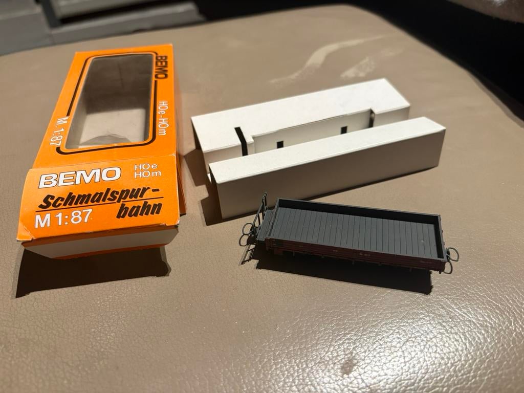 Bemo H0e smalspoor, Hobby en Vrije tijd, Overige merken, Gelijkstroom, Wagon, Ophalen of Verzenden