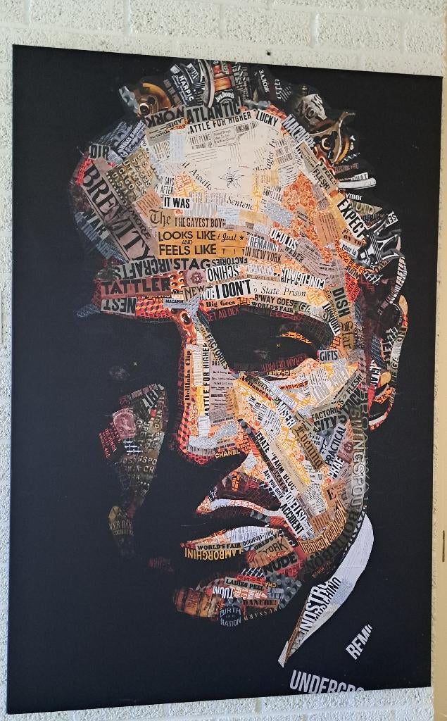 The Godfather Pop art collage, Ophalen
