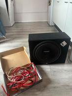 Rockford Fosgate Subwoofer met Caliber Versterker & Kabelset, Ophalen, Gebruikt