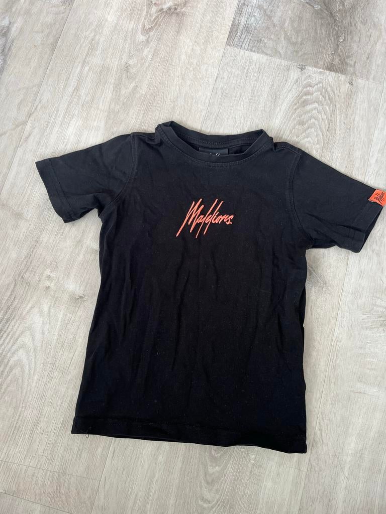 Malelions T-shirt Zwart Maat 92, Kinderen en Baby's, Kinderkleding | Maat 92, Ophalen of Verzenden, Zo goed als nieuw, Jongen