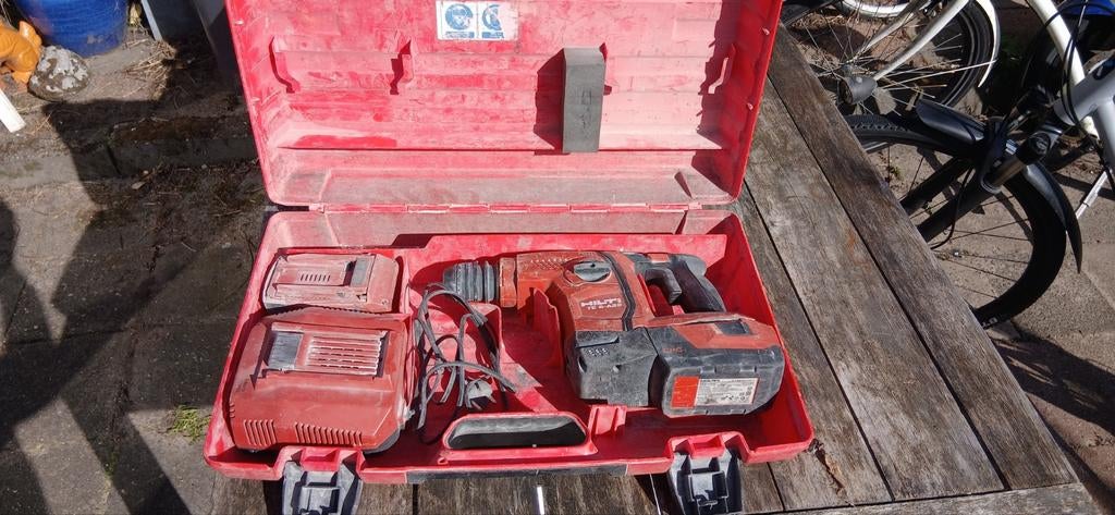 Hilti TE 6-A22 Accu Boorhamer met Accu en Oplader, Ophalen, Boor- en/of Breekhamer, Klopboormechanisme, Gebruikt