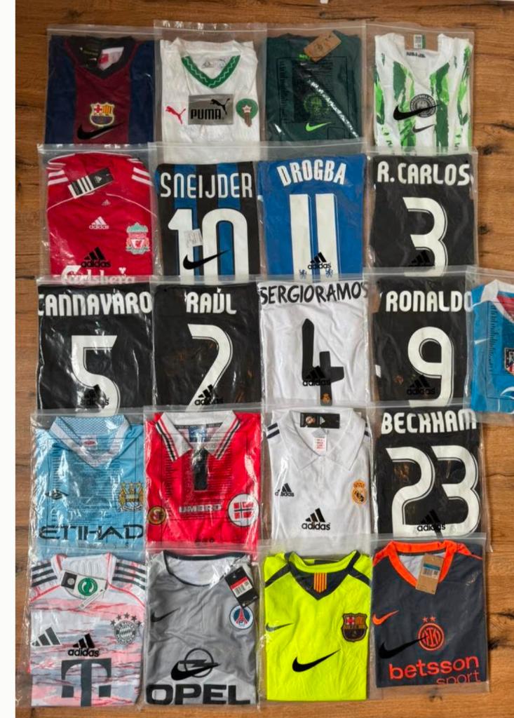 Voetbalshirtsbundel of losse verkoop meeste maat L of XL, Ophalen of Verzenden, Nieuw, Shirt