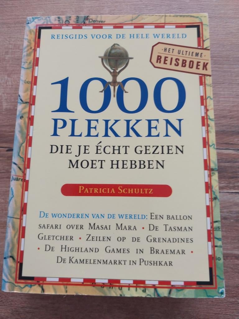 1000 Plekken Die Je Écht Gezien Moet Hebben - Reisboek, Boeken, Overige merken, Europa, Zo goed als nieuw, Reisgids of -boek