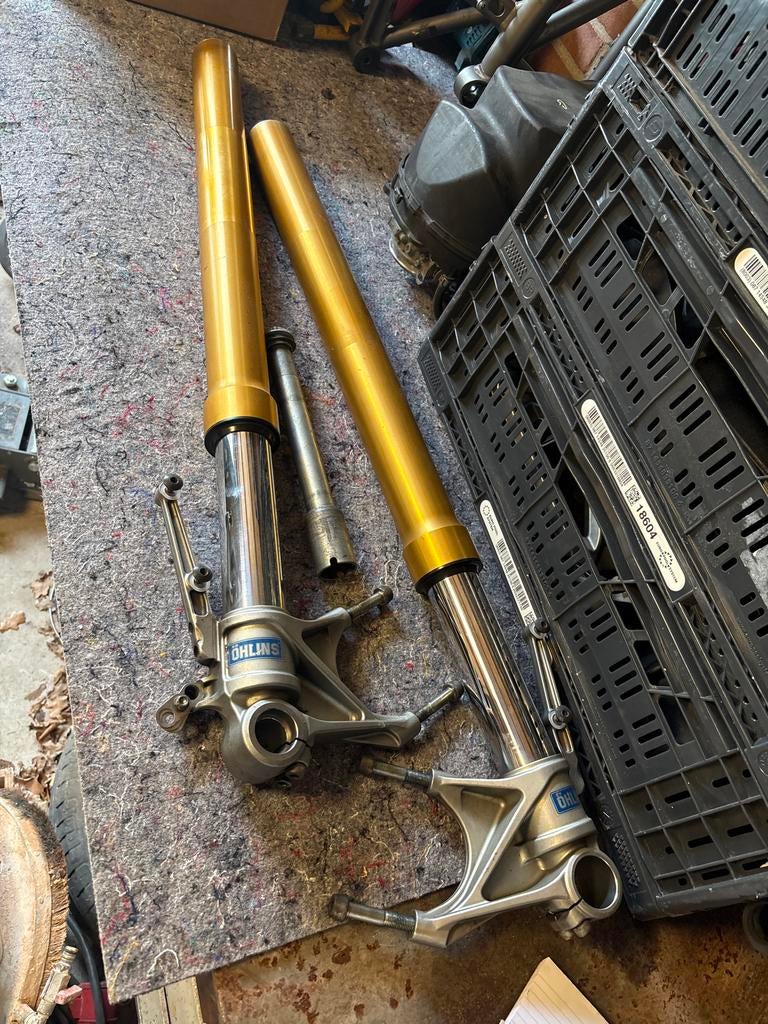 Öhlins voorvork Ducati Multistrada 1200S met nieuwe keringen, Ophalen of Verzenden, Gebruikt