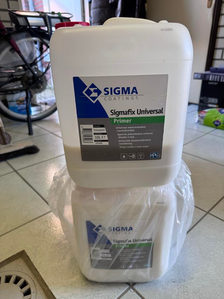 Sigmafix Universal Voorstrijkmiddel - 12 liter, Overige kleuren, Nieuw, Ophalen of Verzenden, Verf