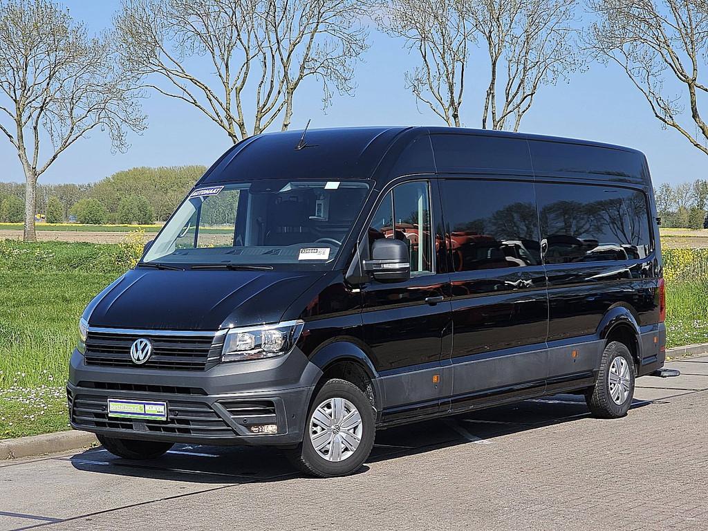 VOLKSWAGEN CRAFTER 35 2.0 l4h3 automaat euro6, Automaat, Gebruikt, Volkswagen, Zwart