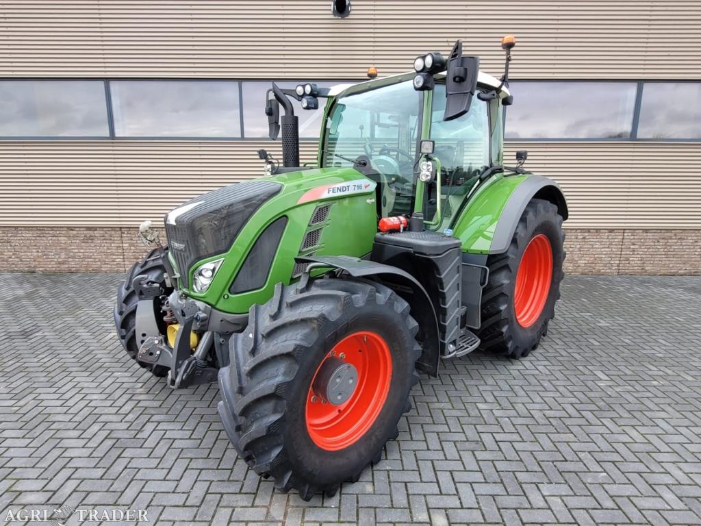 fendt 716 vario s4 power plus gps, Zakelijke goederen, Agrarisch | Tractoren, Gebruikt, Info@vandijkhouten.nl, Ophalen of Verzenden