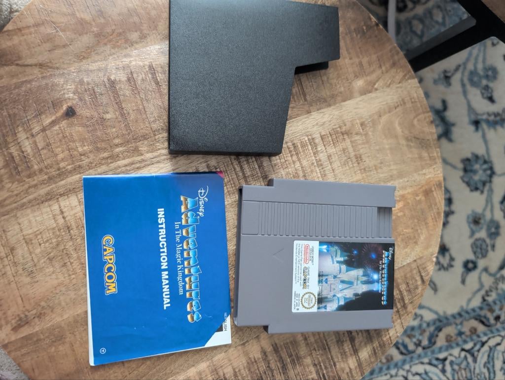 Disney Adventures in the Magic Kingdom NES met handleiding, Spelcomputers en Games, Games | Nintendo NES, Avontuur en Actie, Gebruikt