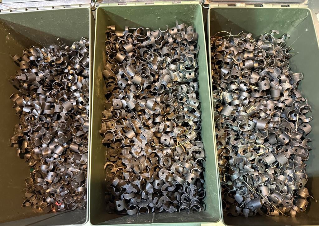 M13 FN MAG 7.62 schakels, Verzamelen, Ophalen of Verzenden, Landmacht, Nederland, Hulzen of Bodemvondsten