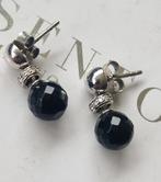 TI SENTO Oorbellen 7680OZ Zilver met Onyx, Met edelsteen, Zwart, Ophalen of Verzenden, Zo goed als nieuw