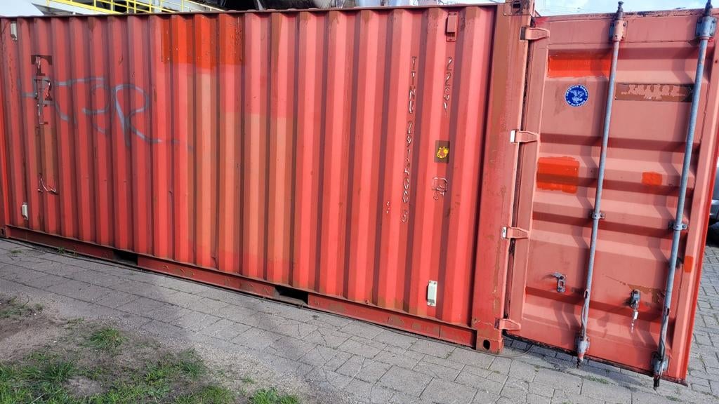 Zee container 6m/20ft., Ophalen
