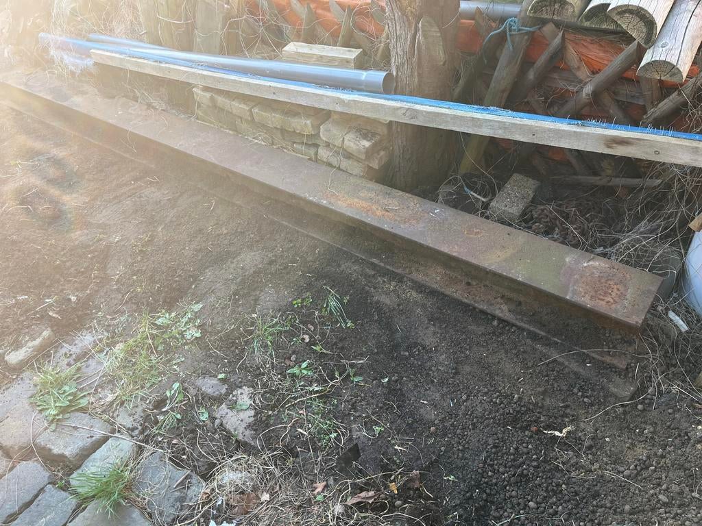 Zware H-balk 4m x 18x18cm - Ideaal voor bouwprojecten, Doe-het-zelf en Verbouw, Metalen, Ophalen of Verzenden, Gebruikt, IJzer