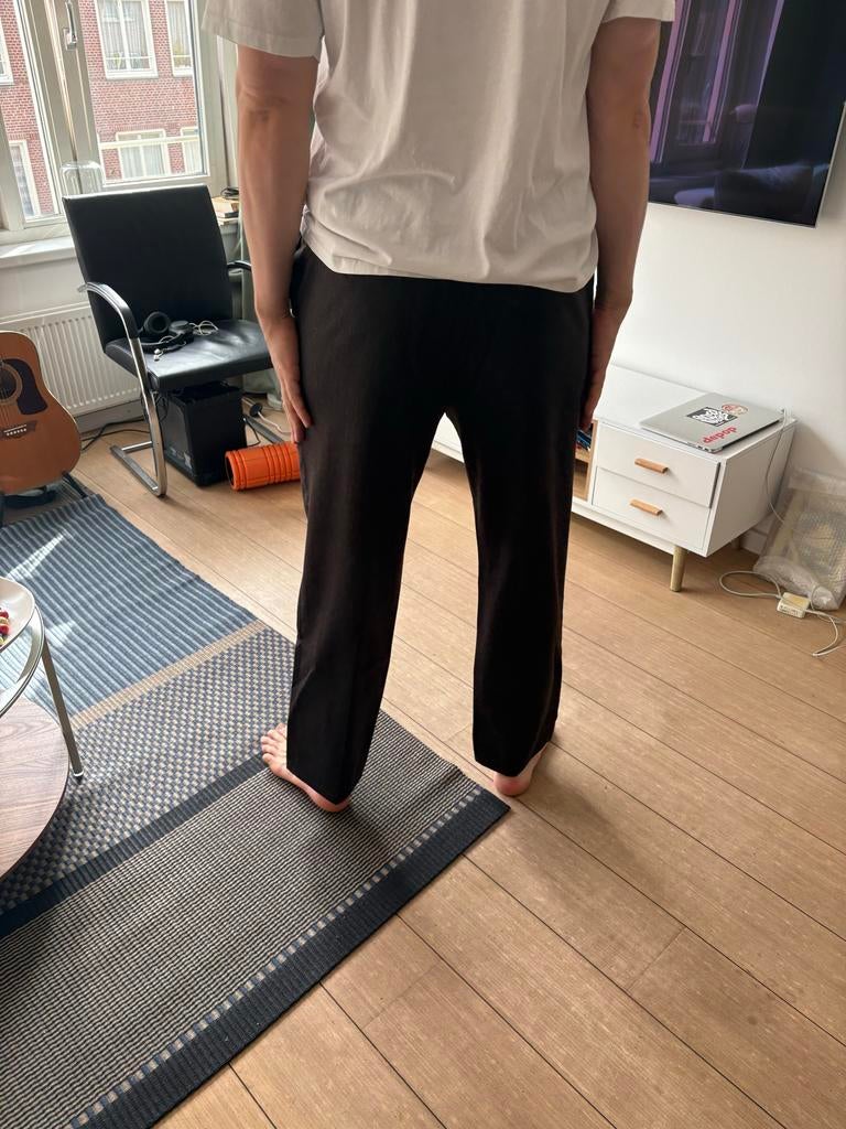 Donkerbruine wollen pantalon 58, Kleding | Heren, Ophalen of Verzenden, Gedragen, Maat 56/58 (XL), Bruin