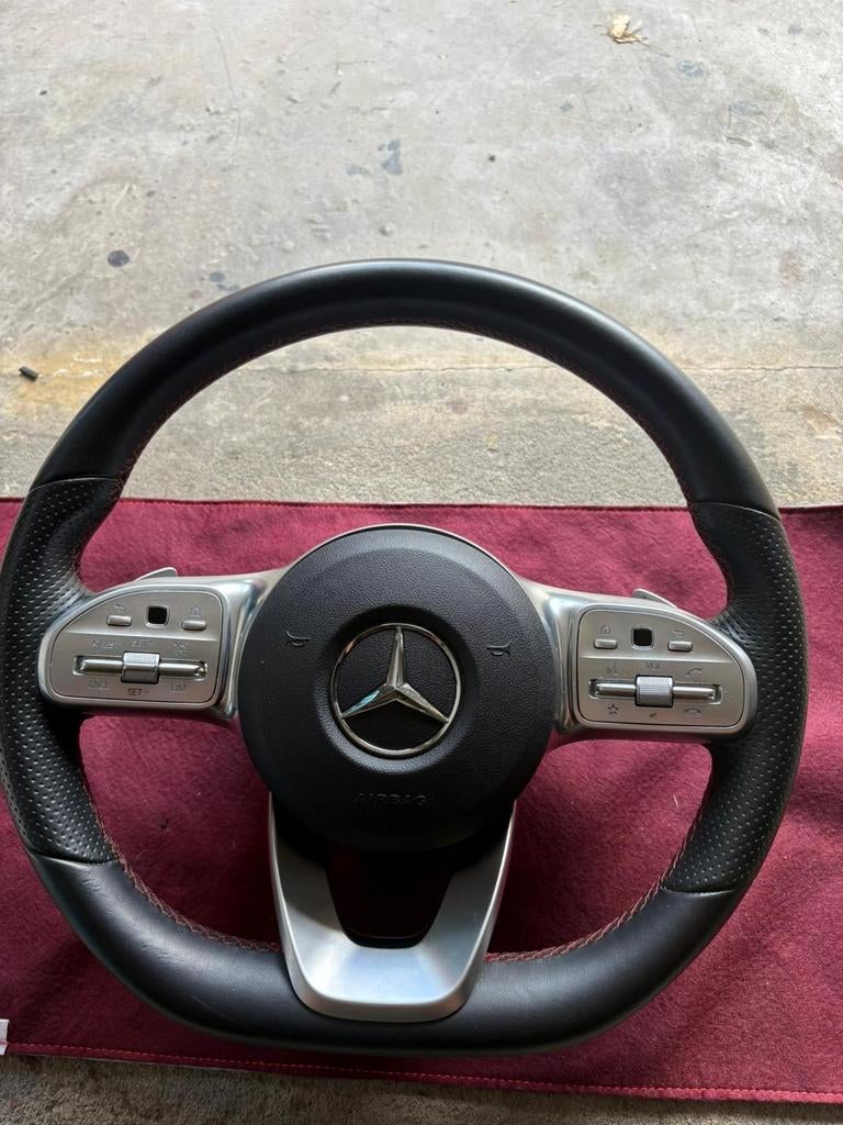 Mercedes AMG stuurwiel, Auto-onderdelen, Besturing, Ophalen of Verzenden, Gebruikt, Mercedes-Benz