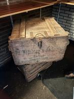 Grote oude eierkist - Vintage houten kist, Ophalen, Gebruikt, 50 tot 100 cm, Minder dan 50 cm