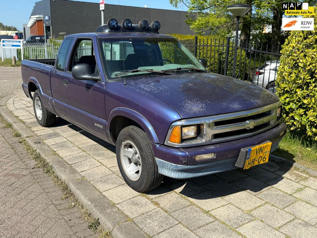 Chevrolet USA S-10 2.2 1SB Extended Cab, Auto's, Euro 2, Achterwielaandrijving, 4 cilinders, Origineel Nederlands