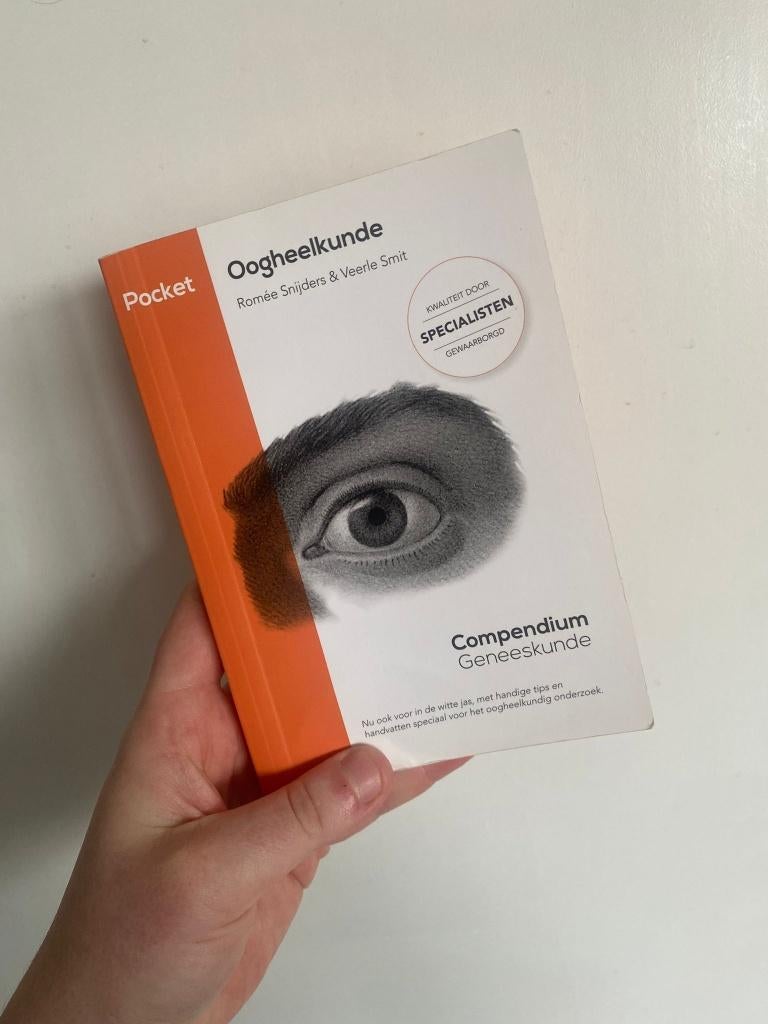 Compendium Geneeskunde Pocket Oogheelkunde, Boeken, Nieuw, Diverse auteurs, Ophalen of Verzenden, WO
