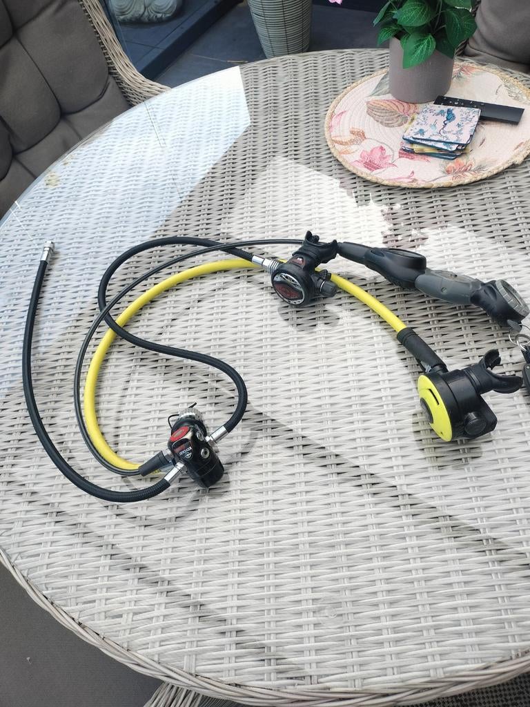 Beuchat automatenset met Suunto console, Ophalen, Gebruikt