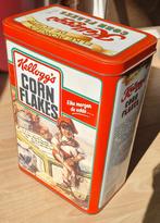 Vintage Kellogg's Corn Flakes Blik - tht 09/90 :-), Ophalen of Verzenden, Gebruikt, Overige, Overige merken