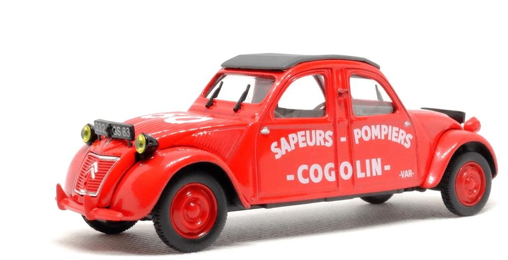 Citroën 2CV Sapeurs Pompiers, Hobby en Vrije tijd, Modelauto's | 1:43, Ophalen of Verzenden, Nieuw, Auto, Norev