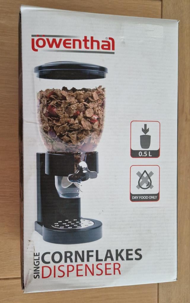 Dispenser voor cornflakes, muesli en noten - 2x1,5L online bestellen