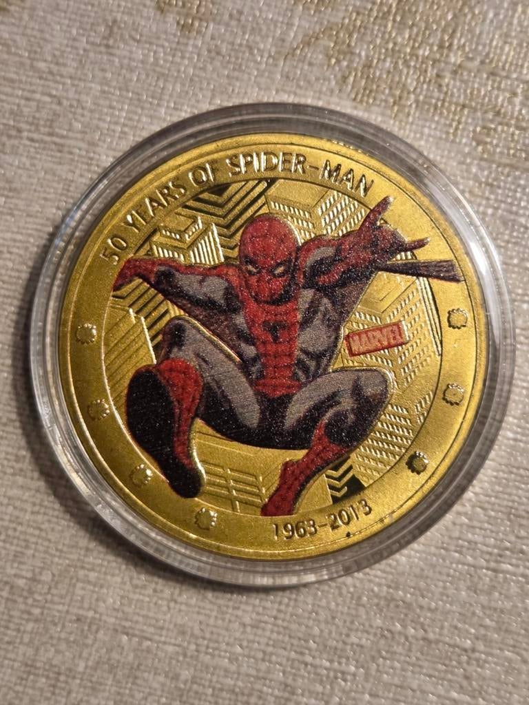 Marvel Spider-Man & Avengers Age of Ultron Munten Set, Ophalen of Verzenden