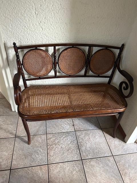 Antieke bank en stoel (ook los verkrijgbaar), Ophalen