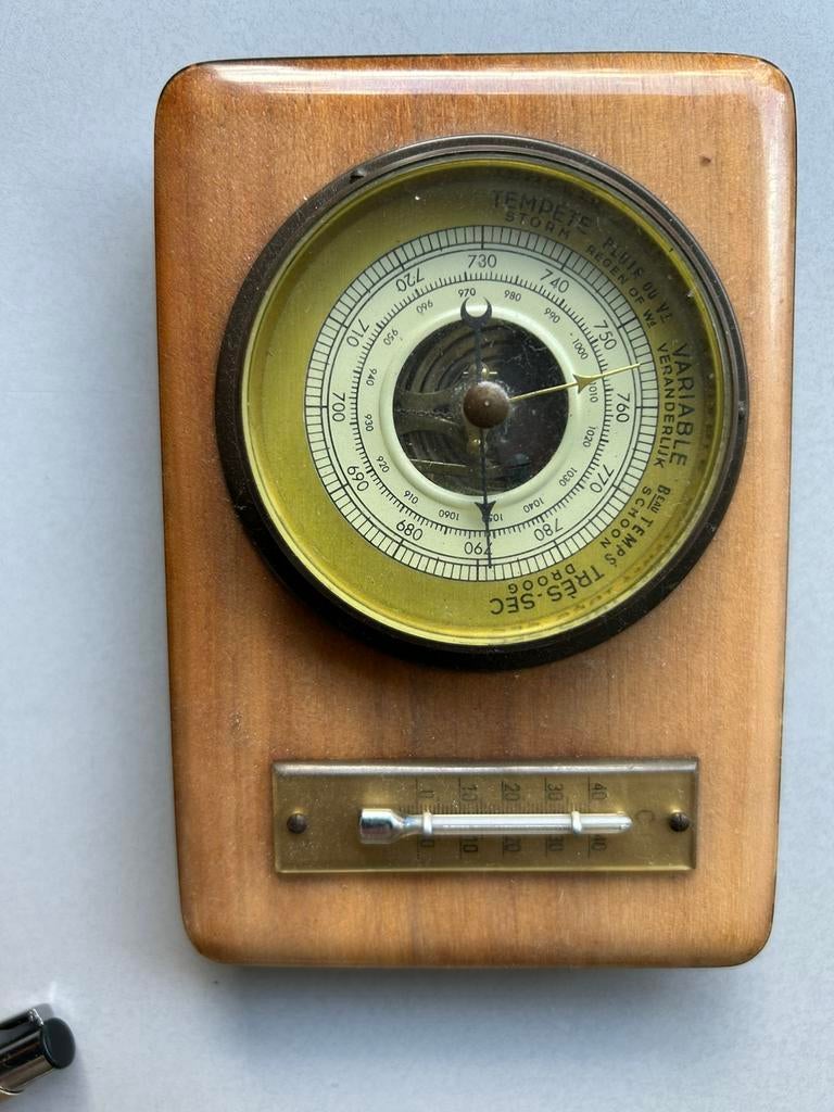 Zeer mooie antieke barometer, Ophalen of Verzenden, Zo goed als nieuw