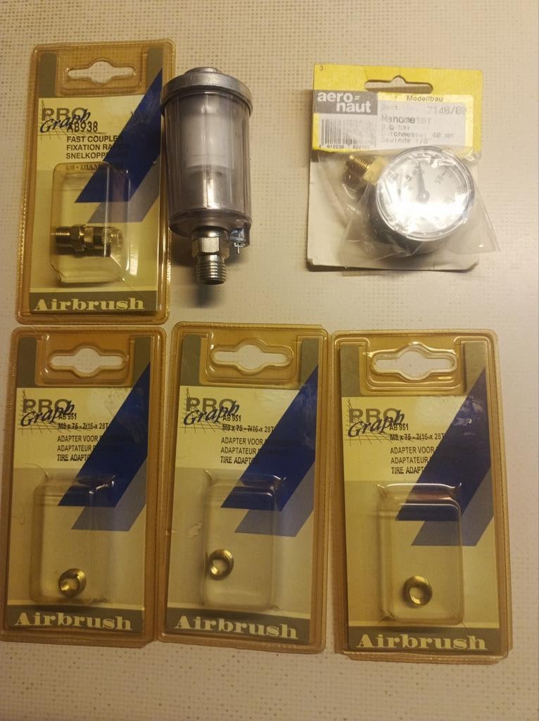 Airbrush onderdelen 1, Ophalen of Verzenden