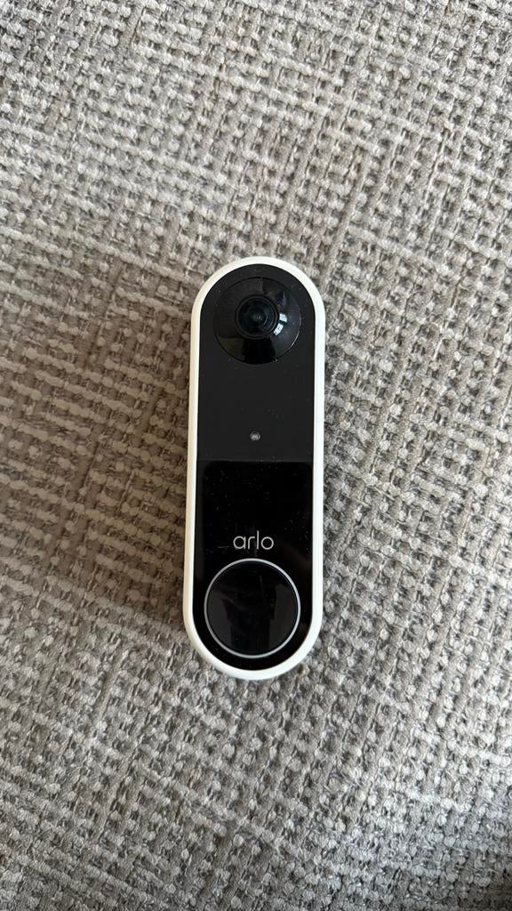 Arlo deurbel - Slimme videodeurbel met camera, Huis en Inrichting, Deurbellen, Ophalen of Verzenden, Bewegingsdetectiesensor, Zo goed als nieuw