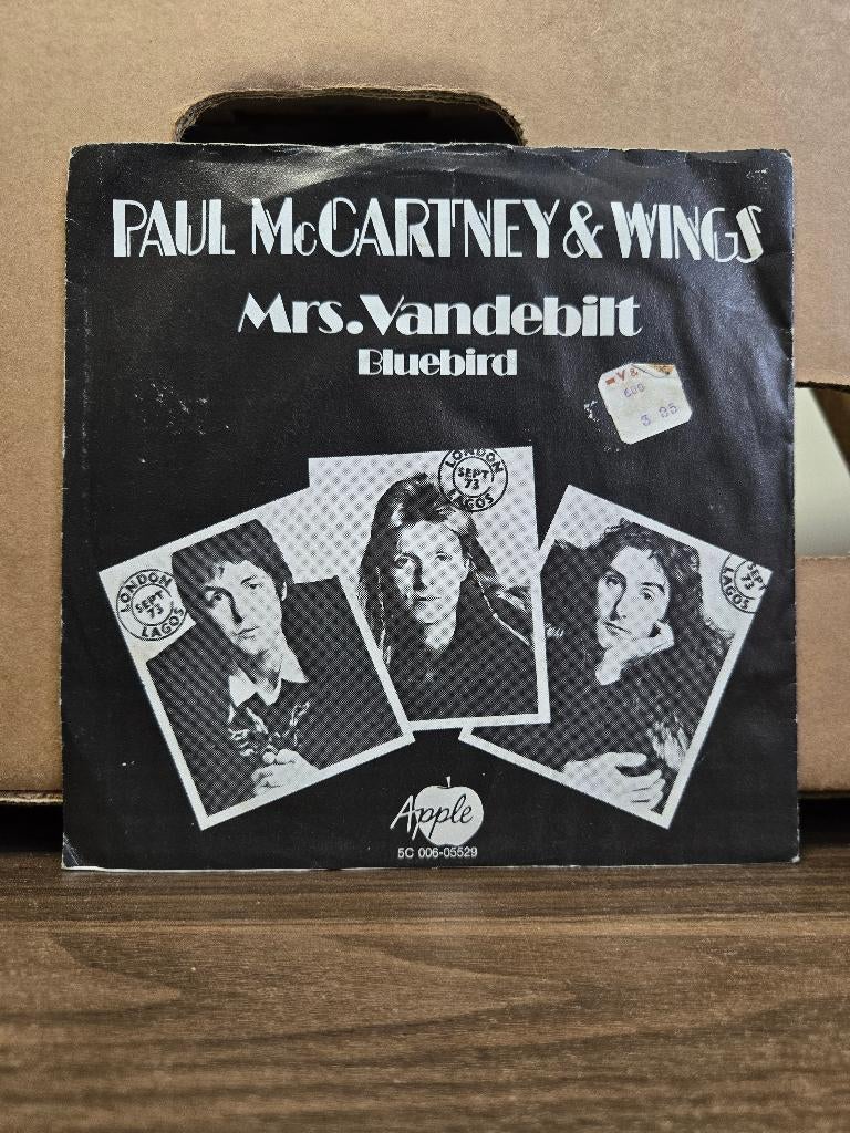 Wings - Mrs.vanderbilt, 7 inch, Single, Ophalen of Verzenden, Pop