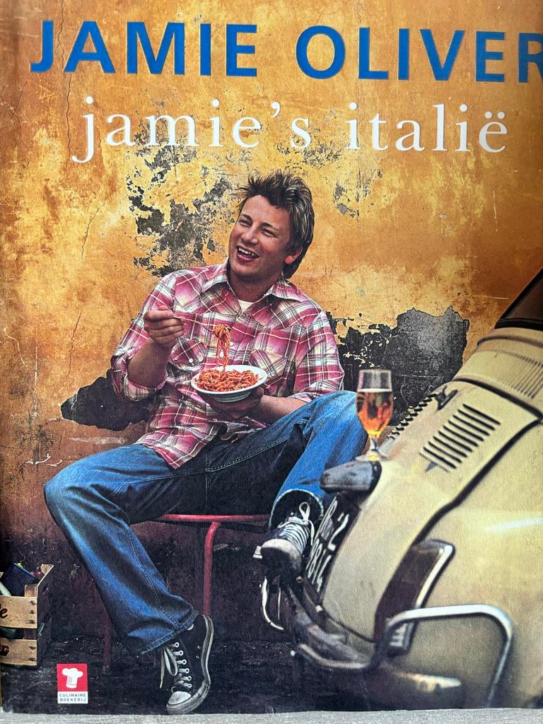 Jamie's Italië: Een culinaire reis door de Italiaanse keuken, Ophalen of Verzenden, Zo goed als nieuw, Italië, Voorgerechten en Soepen