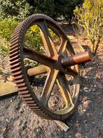 Tuin kunst, oud industrieel tandrad, Ophalen, Gebruikt, Metaal, Overige typen