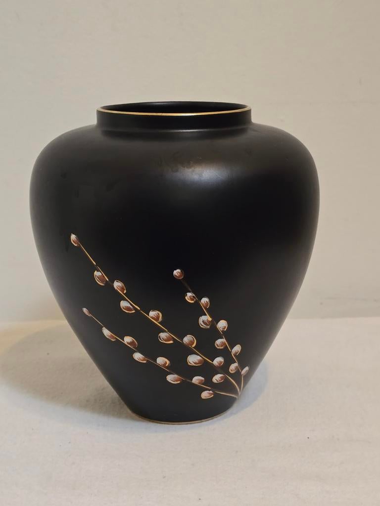 Vintage vaas Flora Gouda Holland 1053 Lente bolvaas, Antiek en Kunst, Ophalen