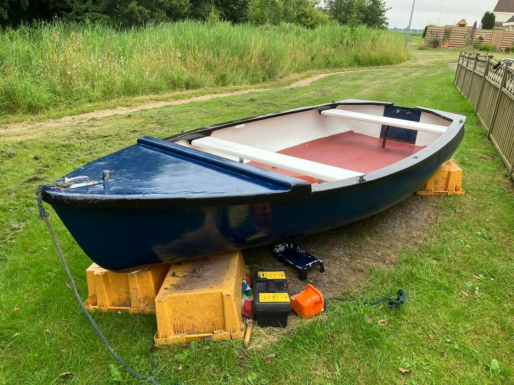 Polyester bootje, Watersport en Boten, Ophalen, Gebruikt, Overige typen, Motorboot